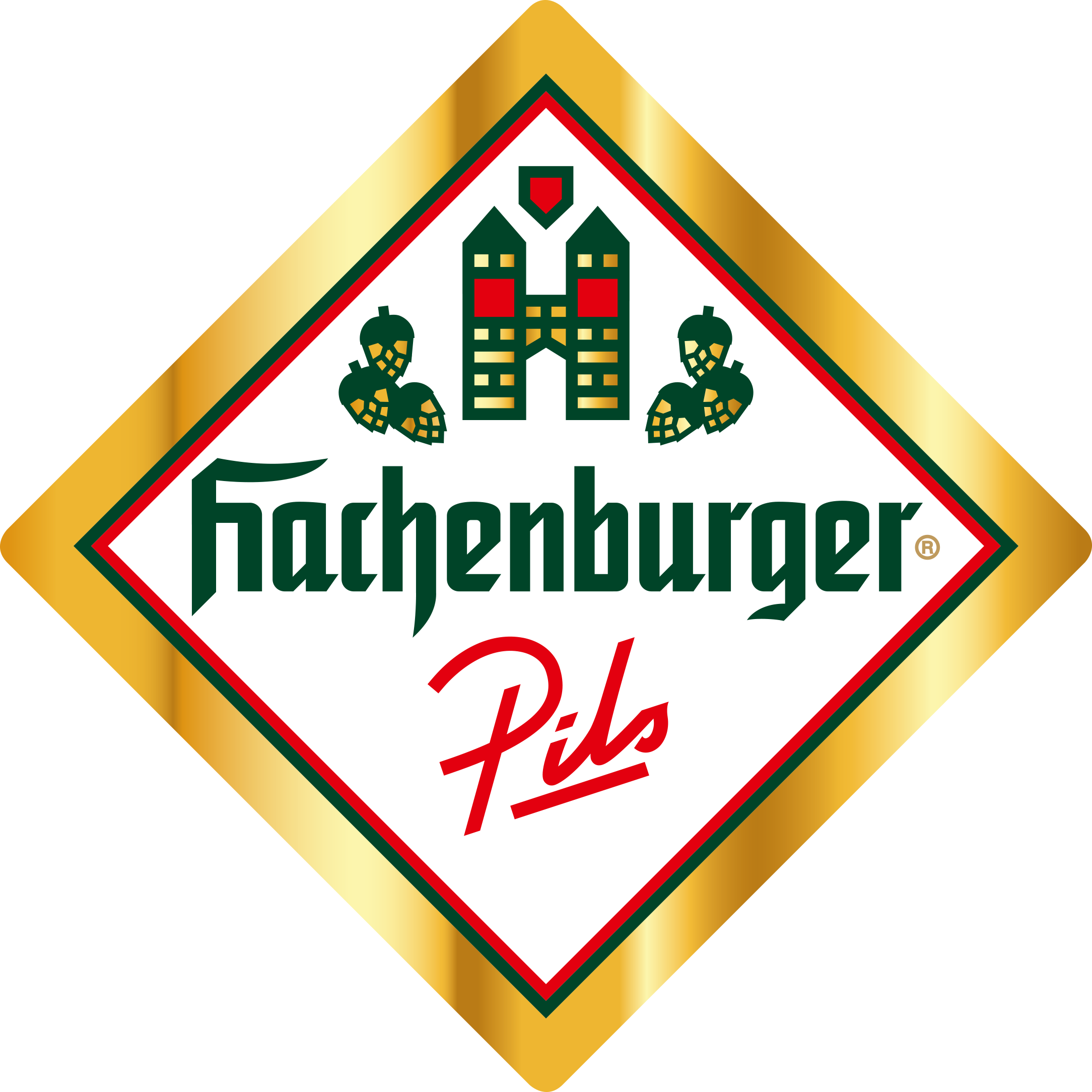 Hachenburger Bier Pils bei Westerburg im Westerwald